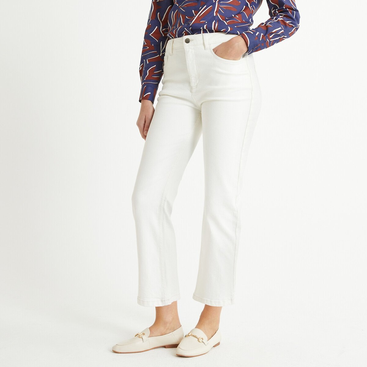 Anne Weyburn&nbsp;&ndash;&nbsp;Jean Large Et Raccourci Taille Standard &agrave; <del>49.99 EUR&nbsp;&euro;</del>&nbsp;49,99 EUR&nbsp;&euro; chez La Redoute