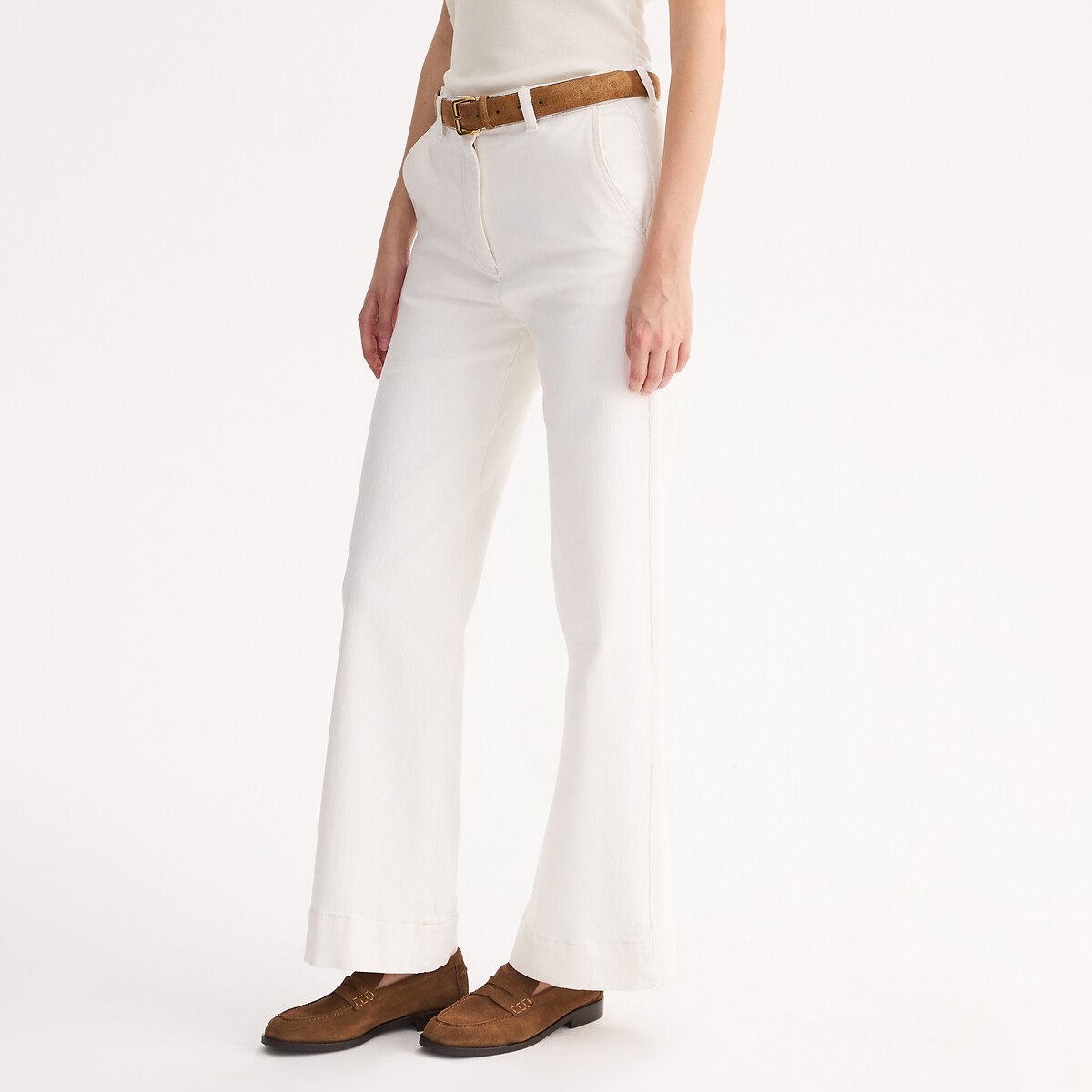 Anne Weyburn&nbsp;&ndash;&nbsp;Jean Flare, Coton Stretch &agrave; <del>59.99 EUR&nbsp;&euro;</del>&nbsp;59,99 EUR&nbsp;&euro; chez La Redoute
