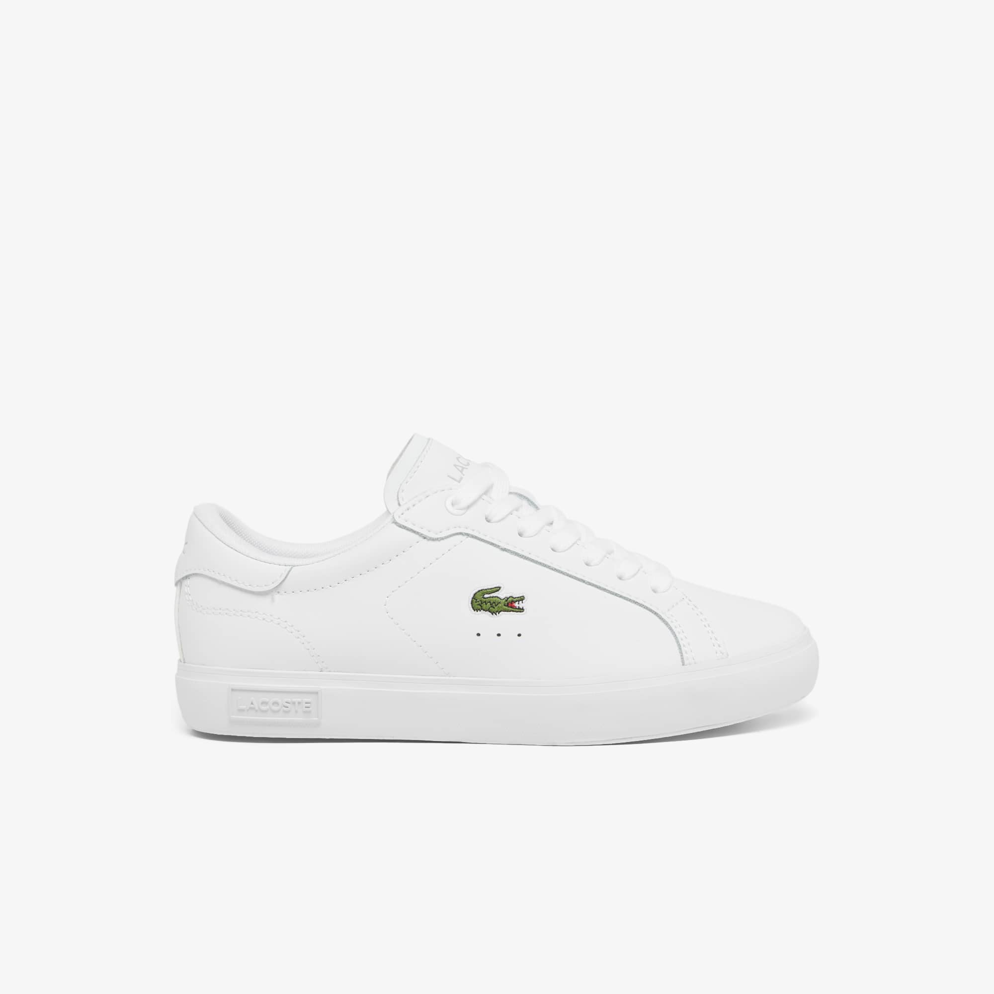 Lacoste Sneakers Powercourt femme en cuir Taille 42 Blanc