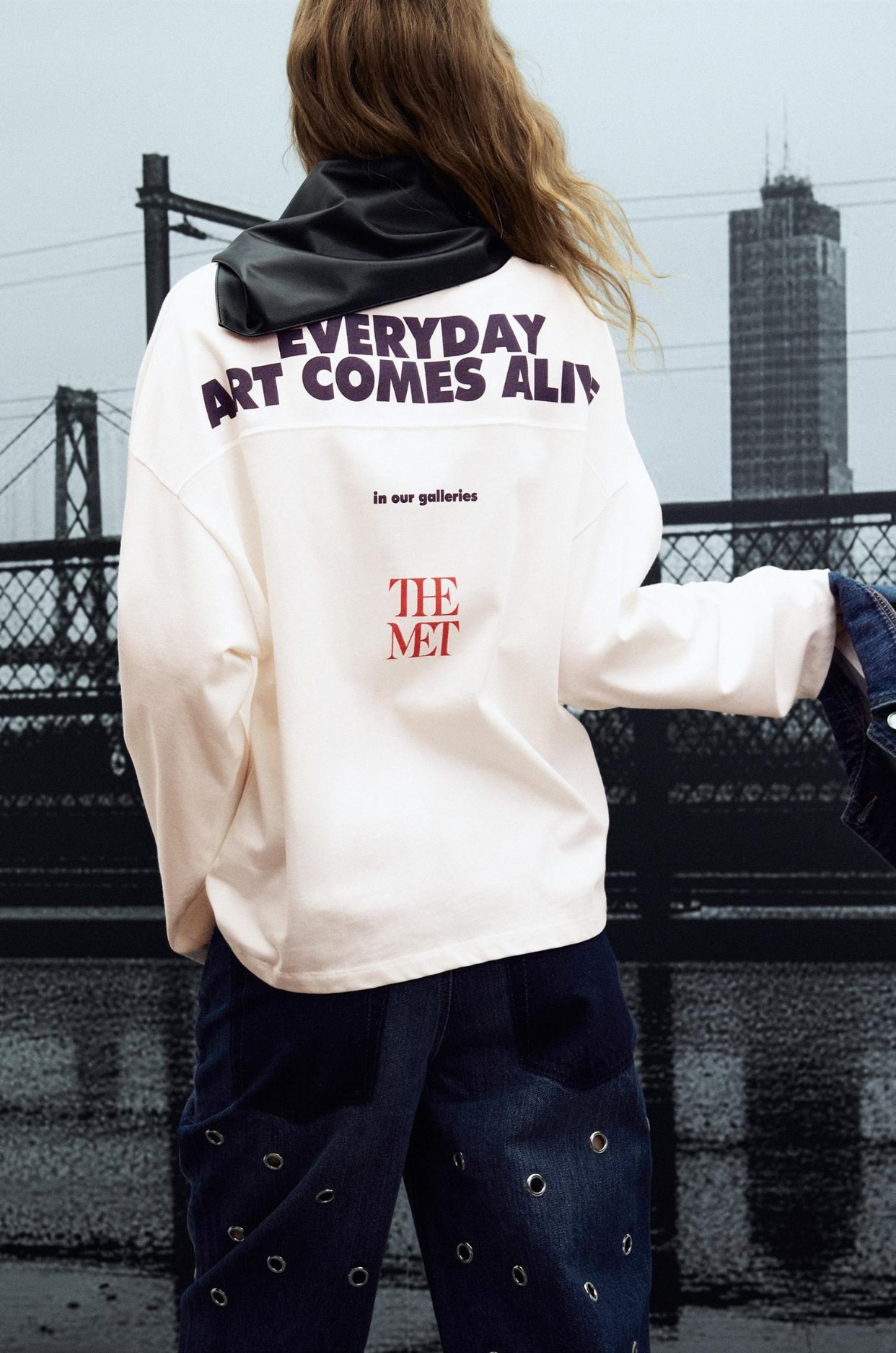 T-Shirt Blanc The Met