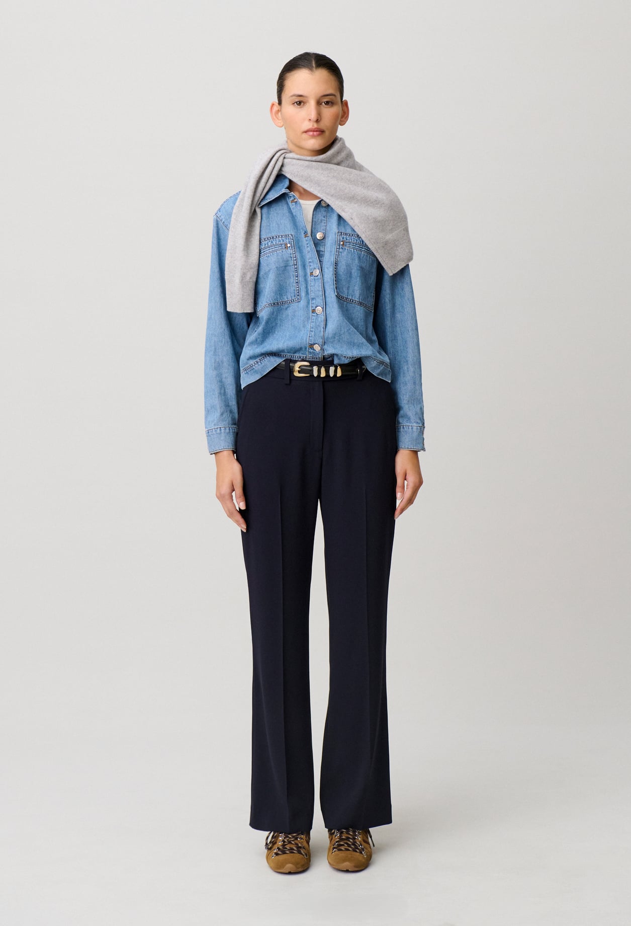 Pantalon droit de tailleur