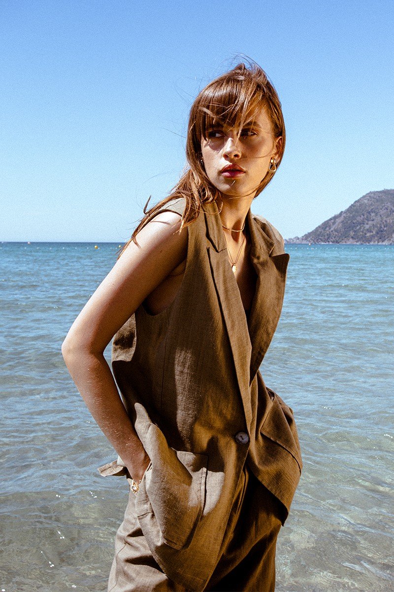 Veste sans manches