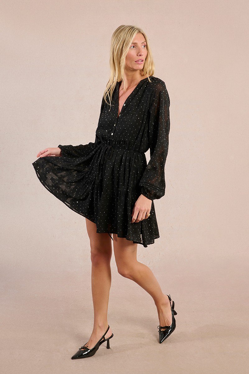 Molly Bracken&nbsp;&ndash;&nbsp;Robe courte, boutonn&eacute;e &agrave; 89.95&nbsp;&euro; chez Molly Bracken