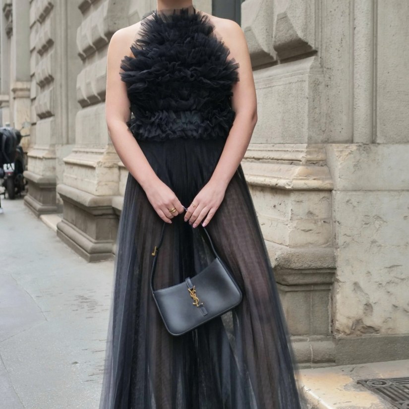 Tendance Organza 10 silhouettes vues dans les rues aux Fashions Weeks
