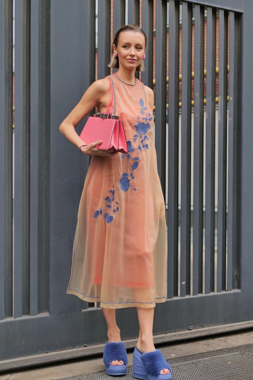 Tendance Organza 10 silhouettes vues dans les rues aux Fashions Weeks (4)