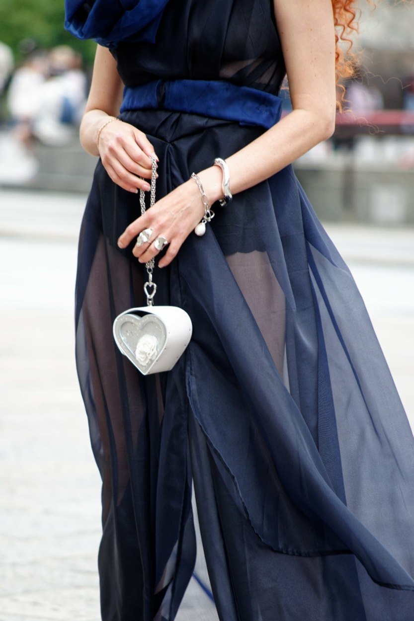 Tendance Organza 10 silhouettes vues dans les rues aux Fashions Weeks (5)