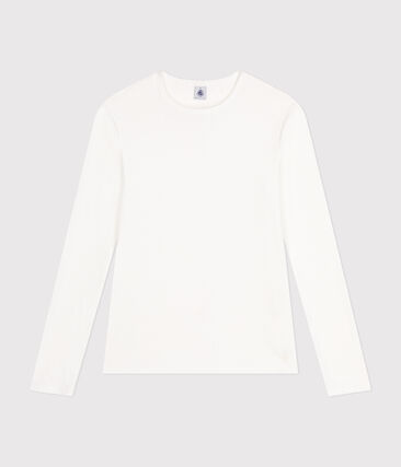 TEE-SHIRT L&rsquo;ICONIQUE COCOTTE EN COTON FEMME Petit Bateau &ndash; blanc &ndash; Taille XL
