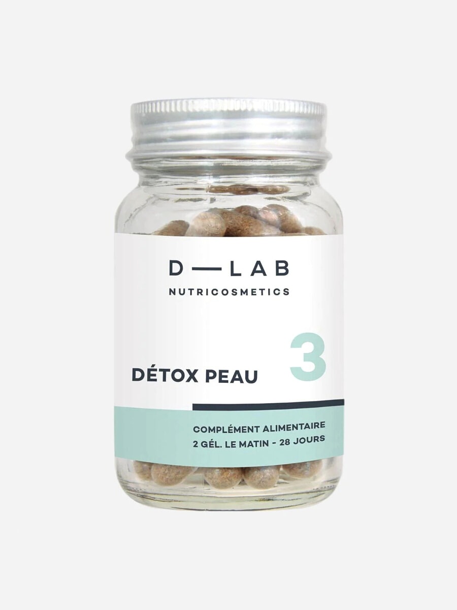 Détox Peau - Complement Alimentaire D-Lab, 24 € chez La Redoute