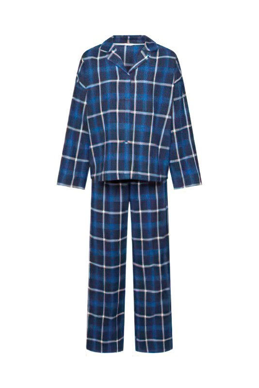 Esprit – ESPRIT Ensemble de pyjama à carreaux en flanelle à <del>69,99 €</del> 49,99 € chez Esprit