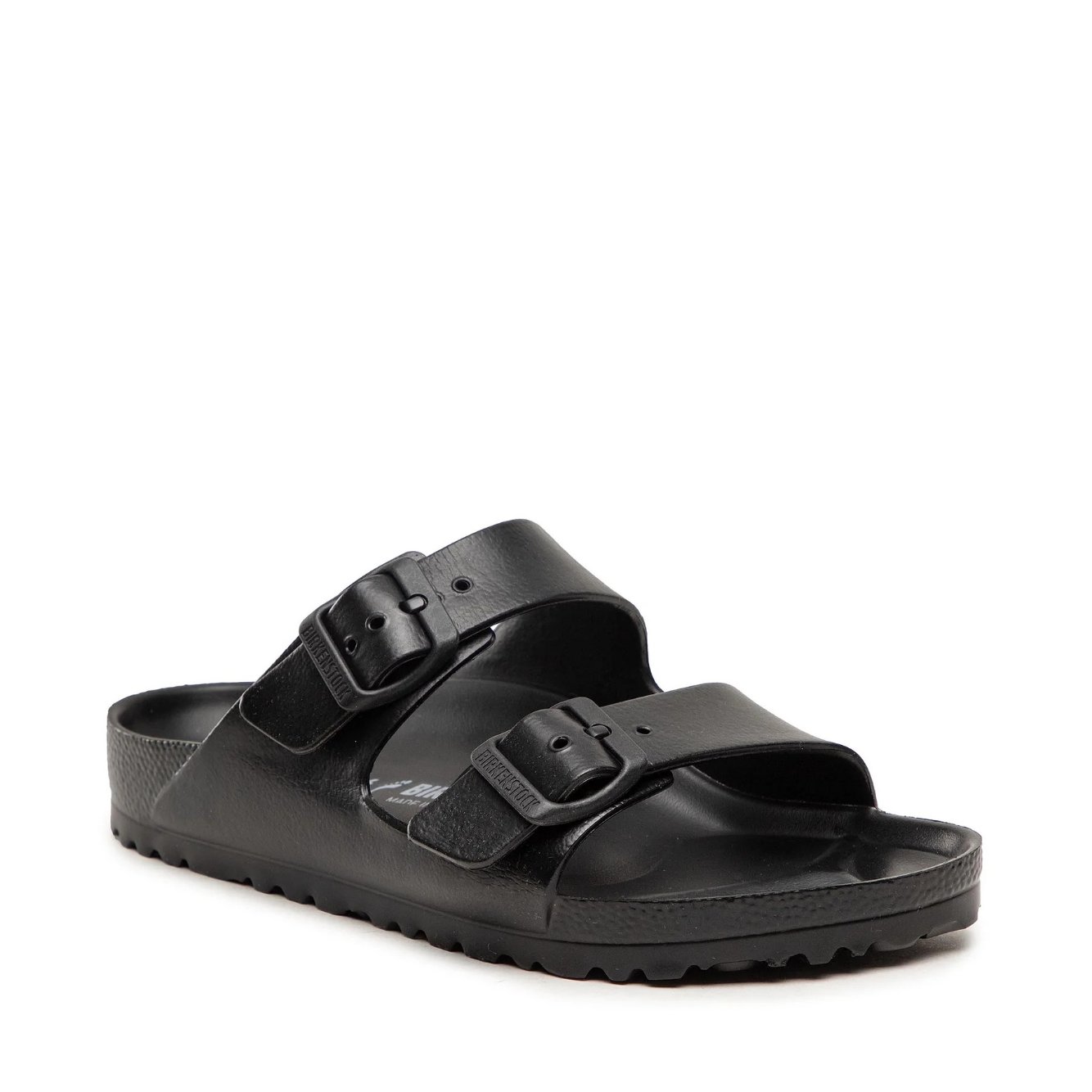 Birkenstock – Mules / sandales de bain Arizona 0129423 Black à <del>50 €</del> 43 € chez Chaussures.fr