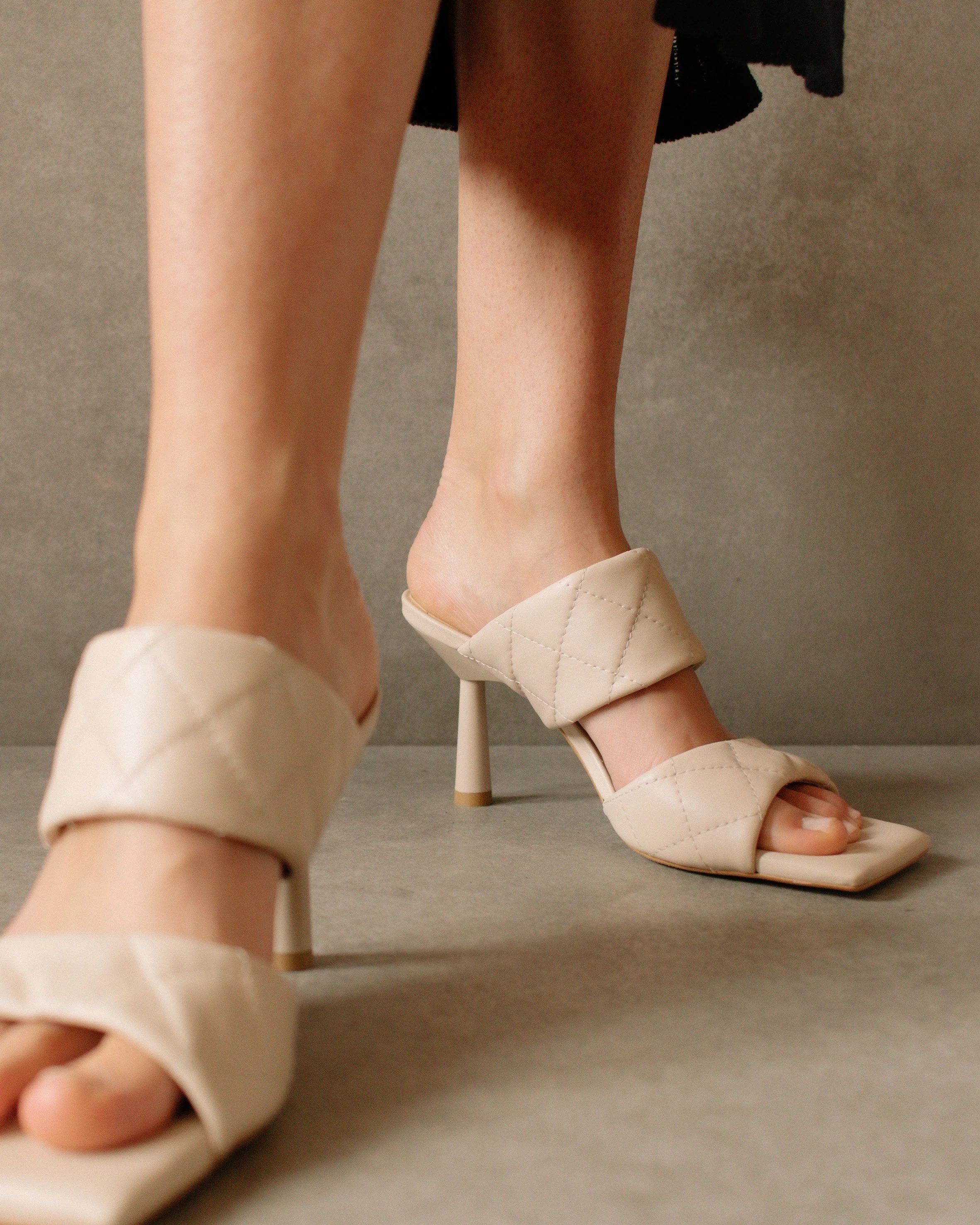 Conner – White Leather Sandals