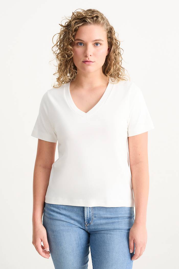 C&A T-shirt, Blanc