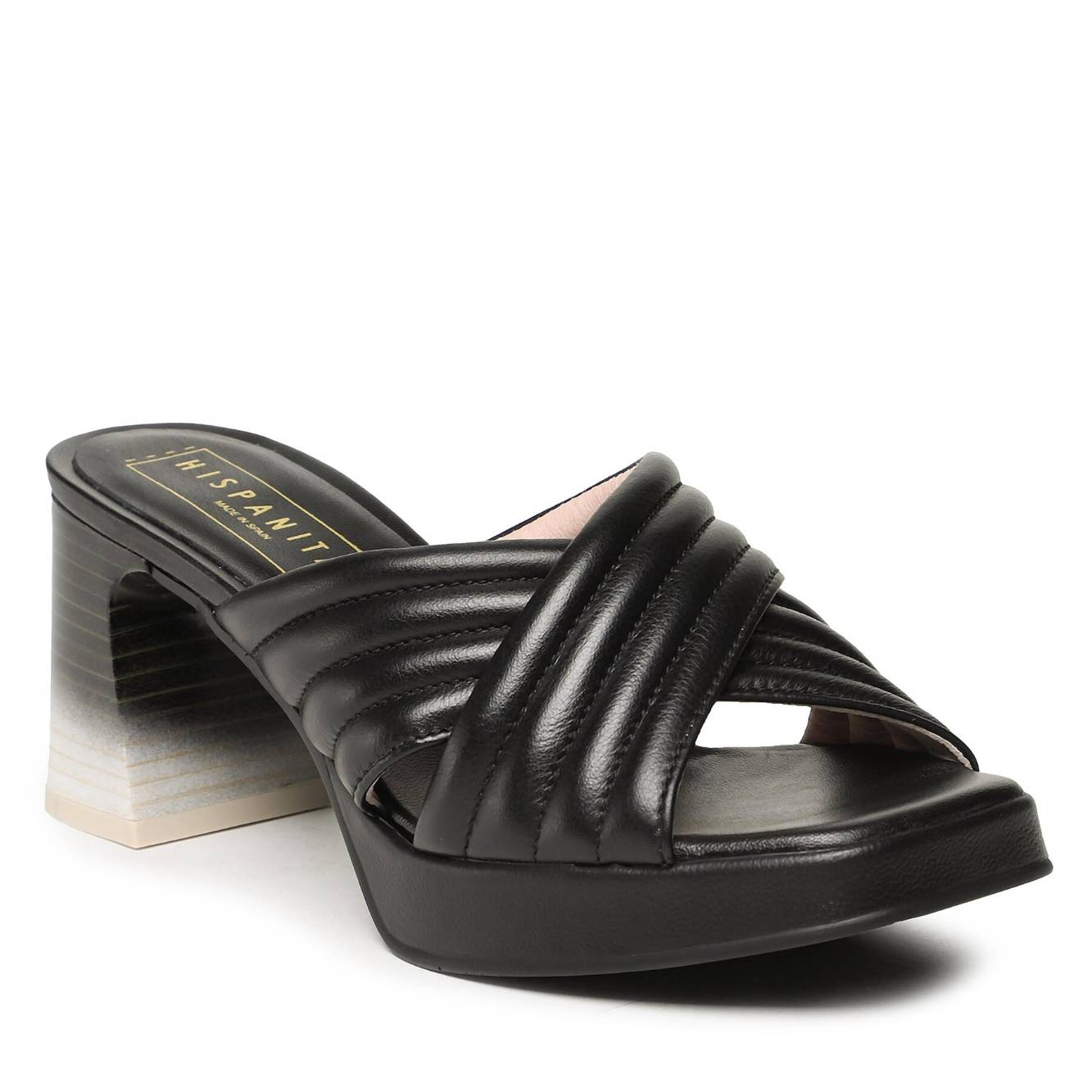 Hispanitas – Mules / sandales de bain Hispanitas Soho-V23 HV232546 Black à 148,50 € chez Chaussures.fr