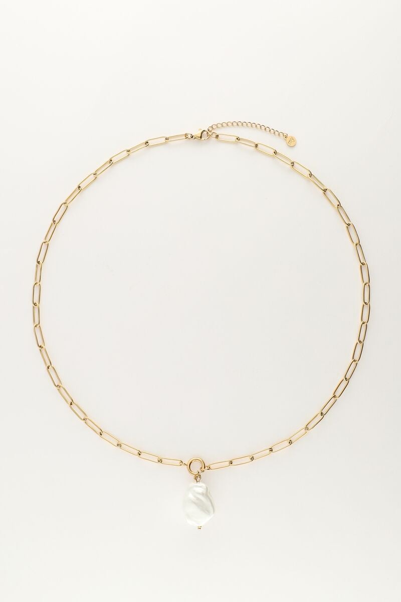 My Jewellery – Chaîne à maillons avec grosse perle à 25,99 € chez My Jewellery