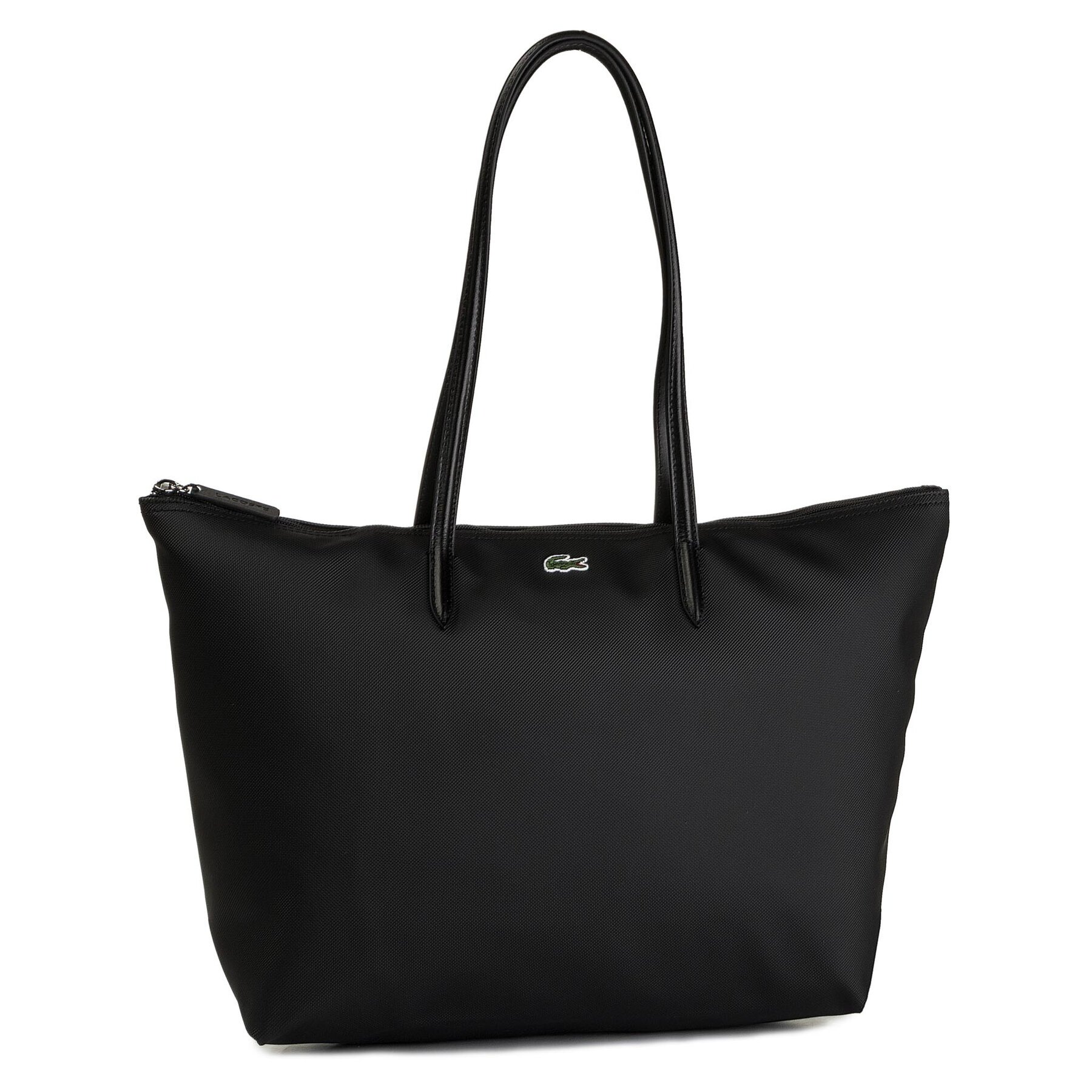 Lacoste – Sac à main Lacoste L Shopping Bag NF1888PO Black 000 à 73 € chez Chaussures.fr