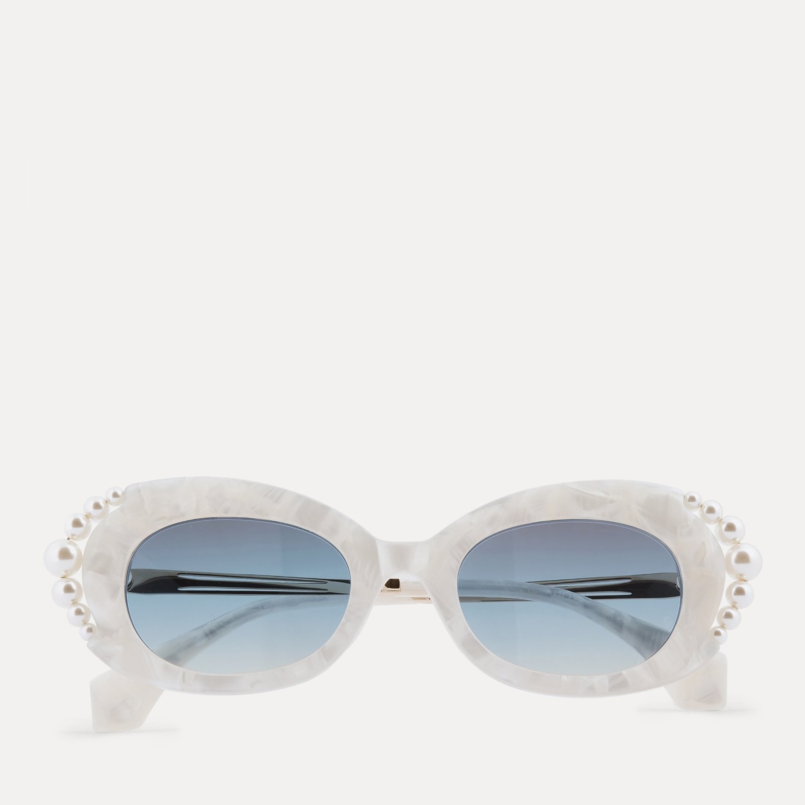 Vivienne Westwood – Vivienne Westwood Acetate Swarovski Pearl Cat-Eye Sunglasses à 310,05 € chez MyBag
