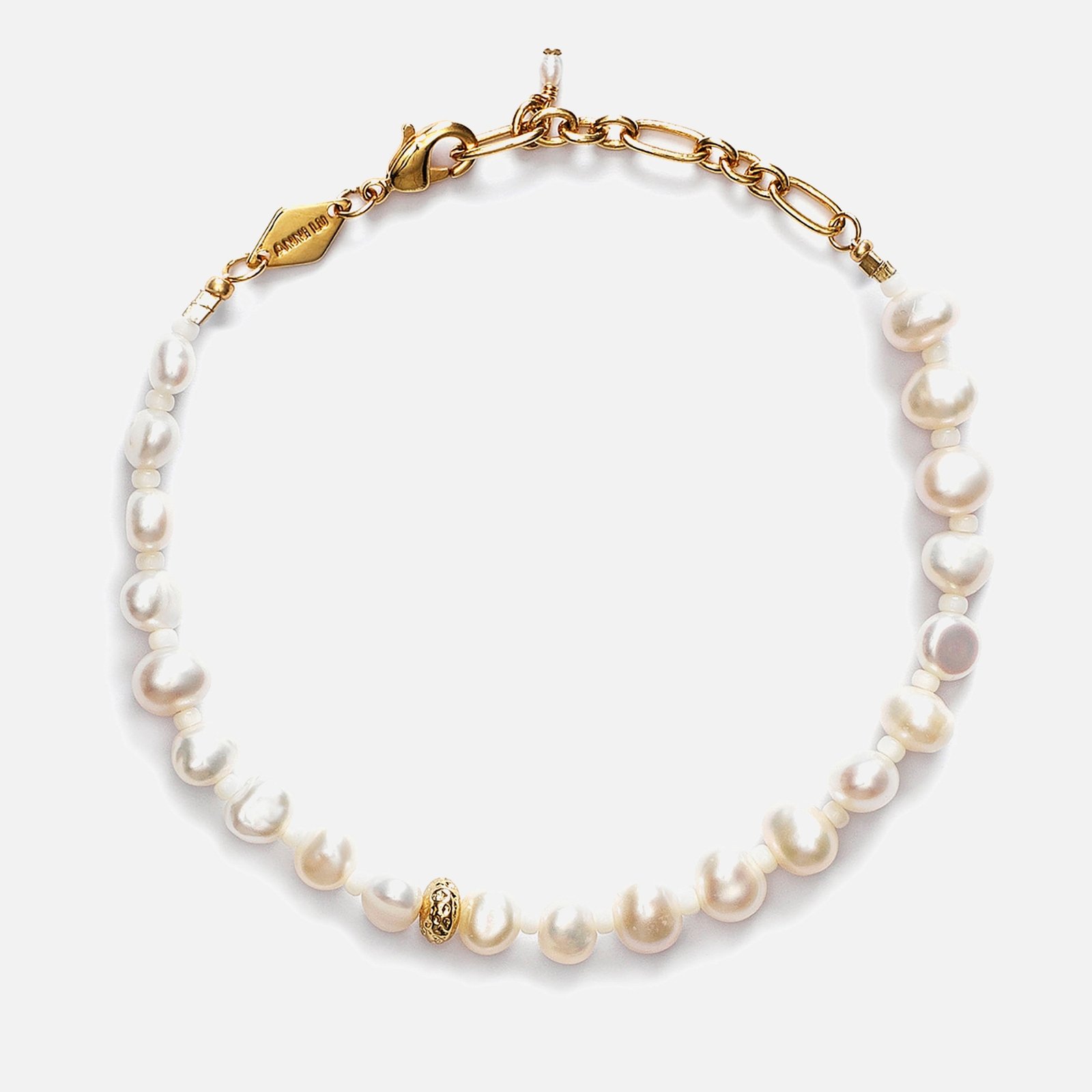 Anni Lu – Anni Lu Stellar Pearly 18-Karat Gold Plated and Freshwater Pearl Bracelet à 87,75 € chez MyBag