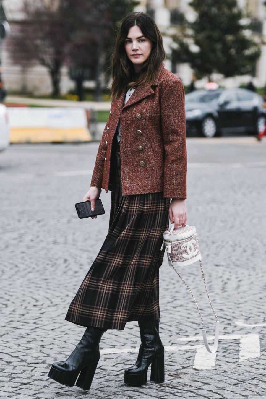 Street style à la Fashion Week de Milan Automne/Hiver 2019-2020