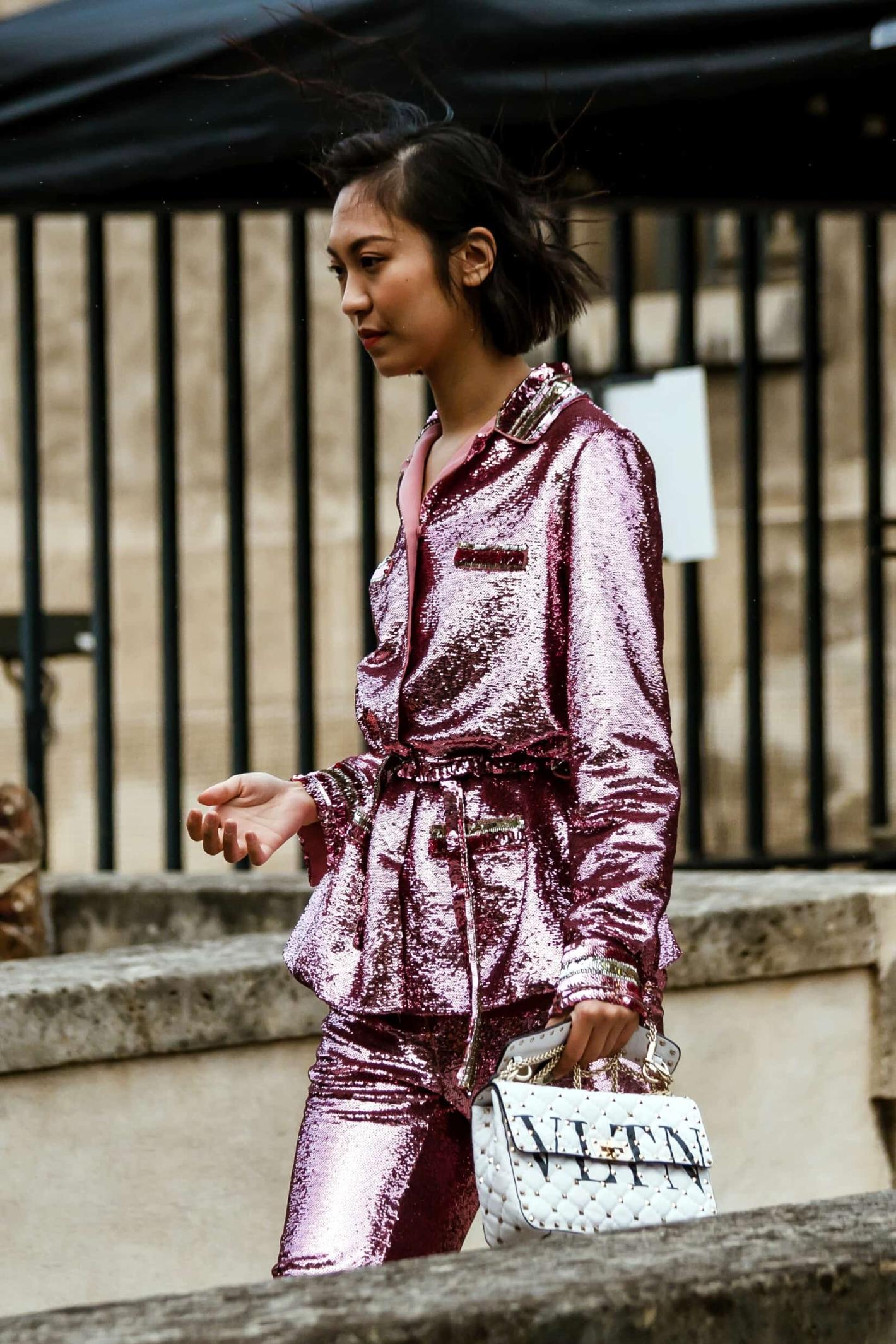 Street style à la Fashion Week de Paris Printemps/Été 2019 © sama_ja/Shutterstock