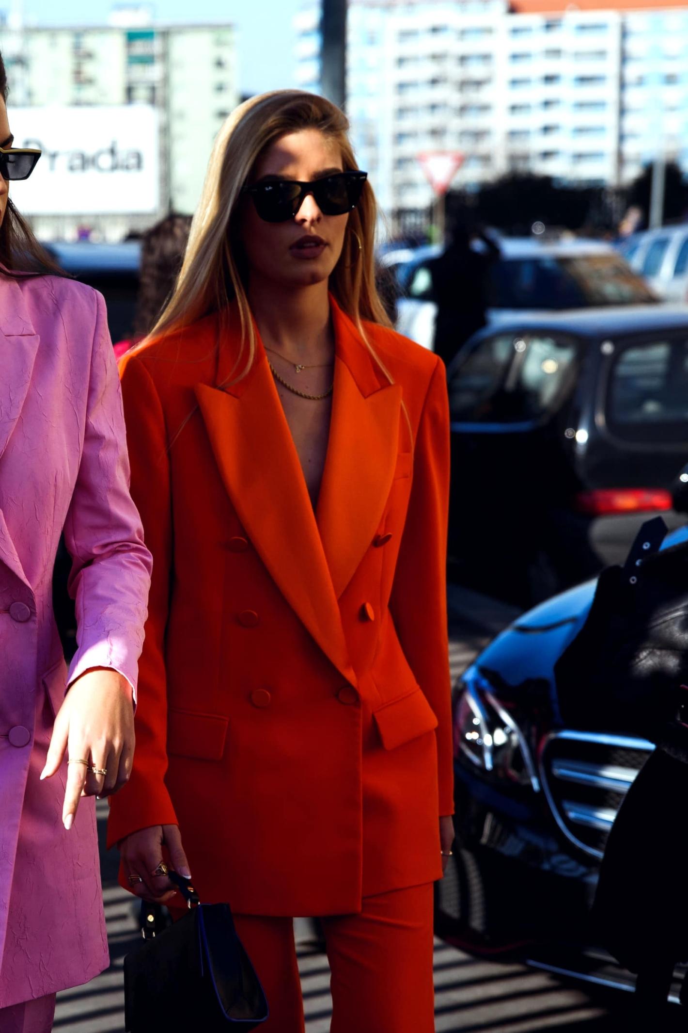 Street style à la Fashion Week de Milan Automne/Hiver 2019-2020 © Street style photo/Shutterstock