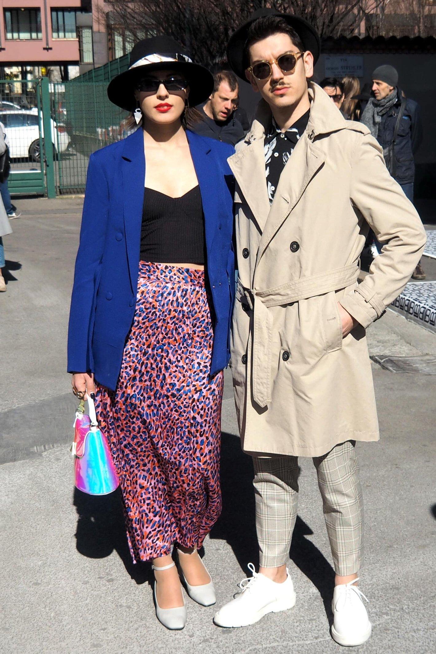 Street style à la Fashion Week de Milan Automne/Hiver 2020-2021 © Luca Ponti/Shutterstock