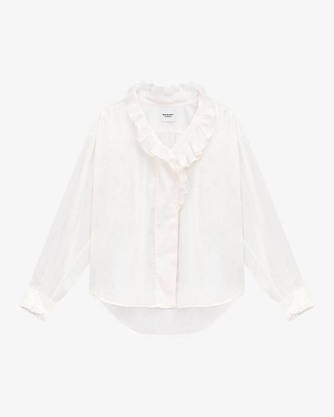 Isabel Marant – Marant Étoile, Haut En Voile De Coton Pamias à 260 € chez Isabel Marant