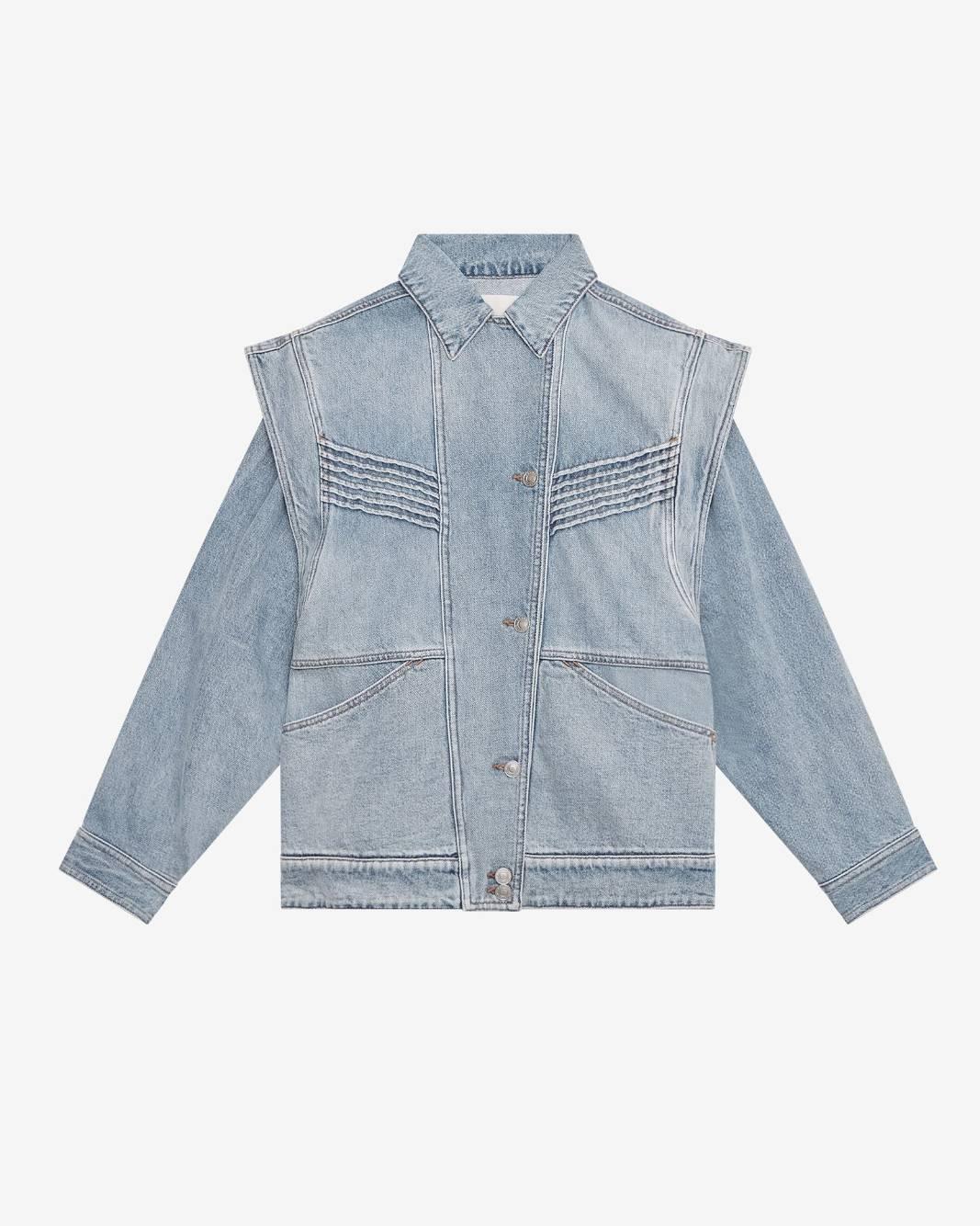 Vestes en jean oversize pour femme