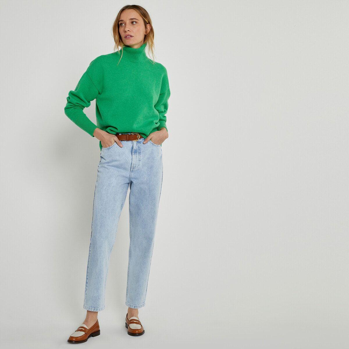 Jean mom signature, coton