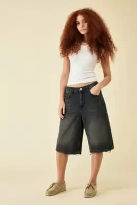 Bermudas noirs pour femme