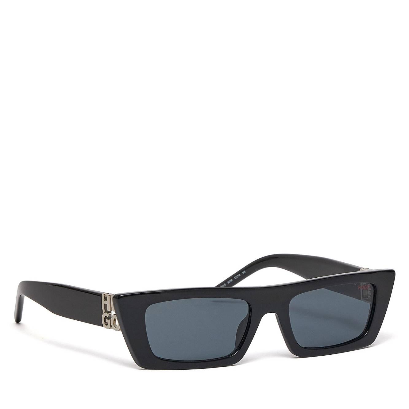 Hugo BOSS – Lunettes de soleil Hugo 1256/S 206047 Black 807 IR à 190,00 € chez Chaussures.fr