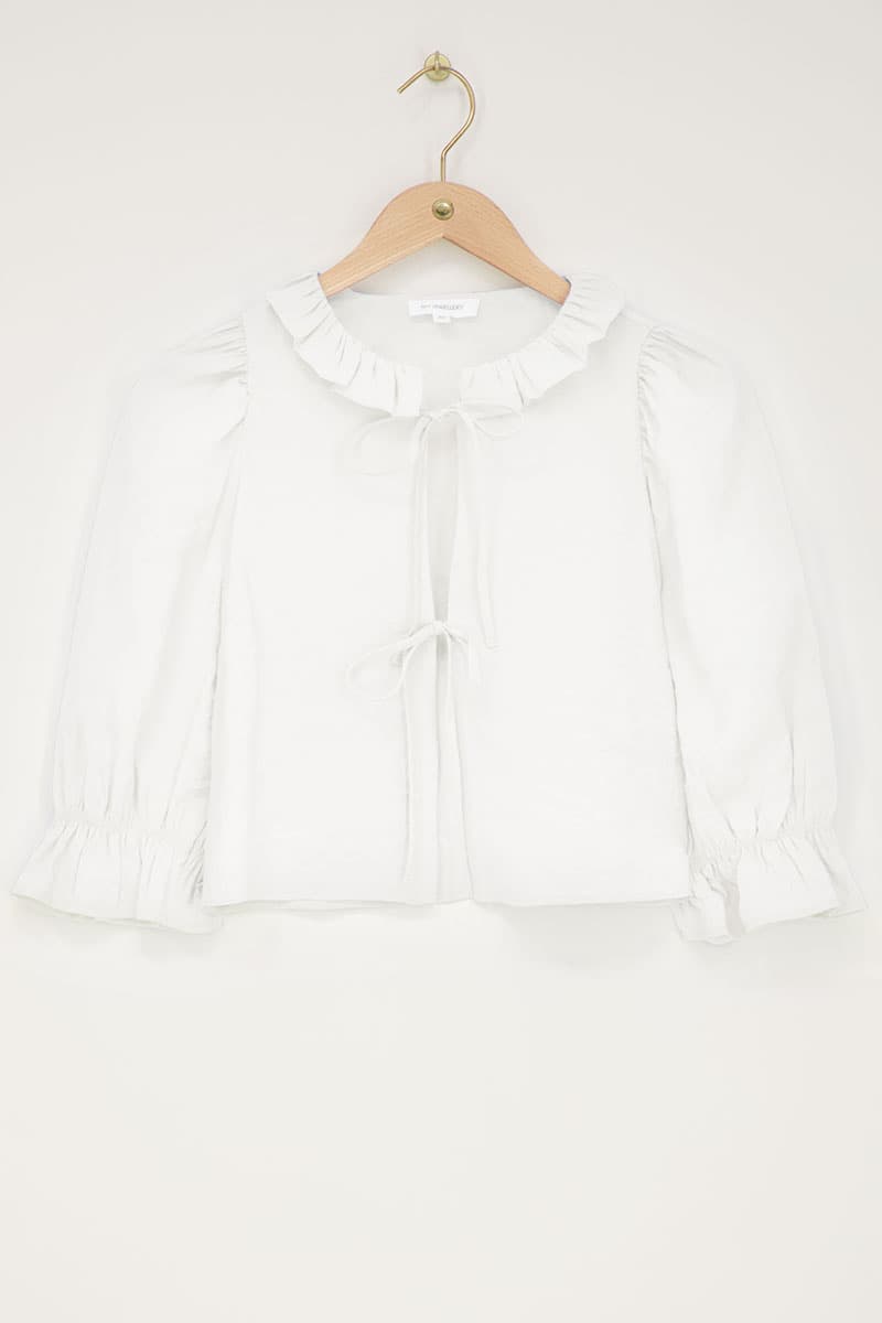 Blouse ou chemise blanche pour femme