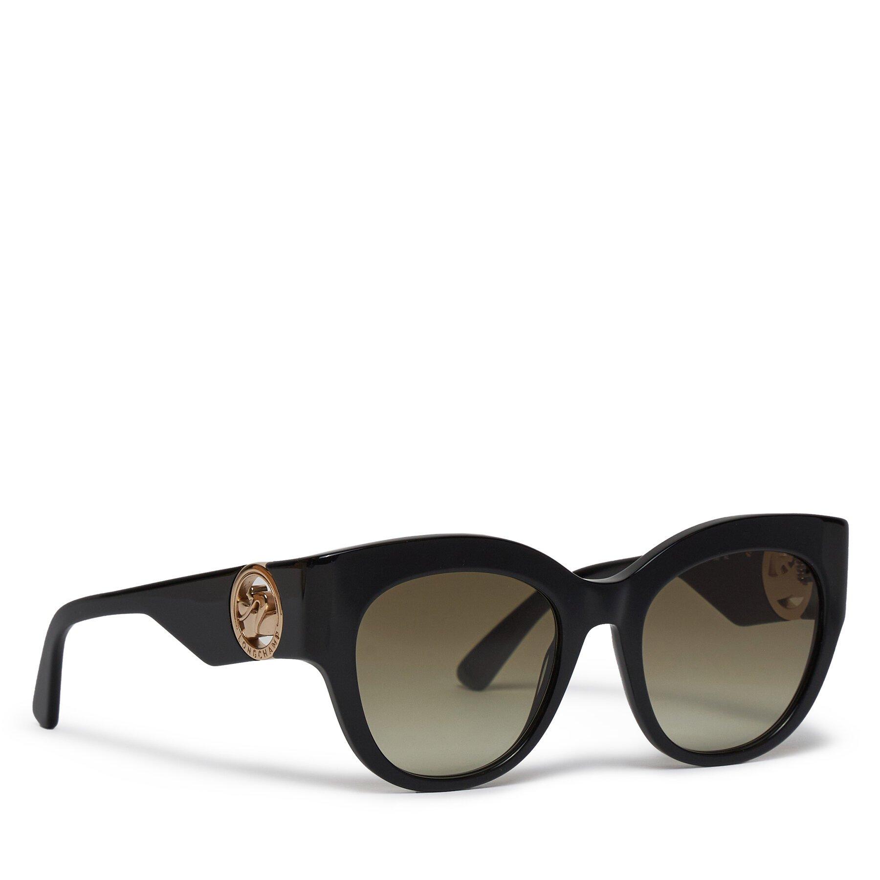 Longchamp – Lunettes de soleil Longchamp LO740S 001 à 238 € chez Chaussures.fr