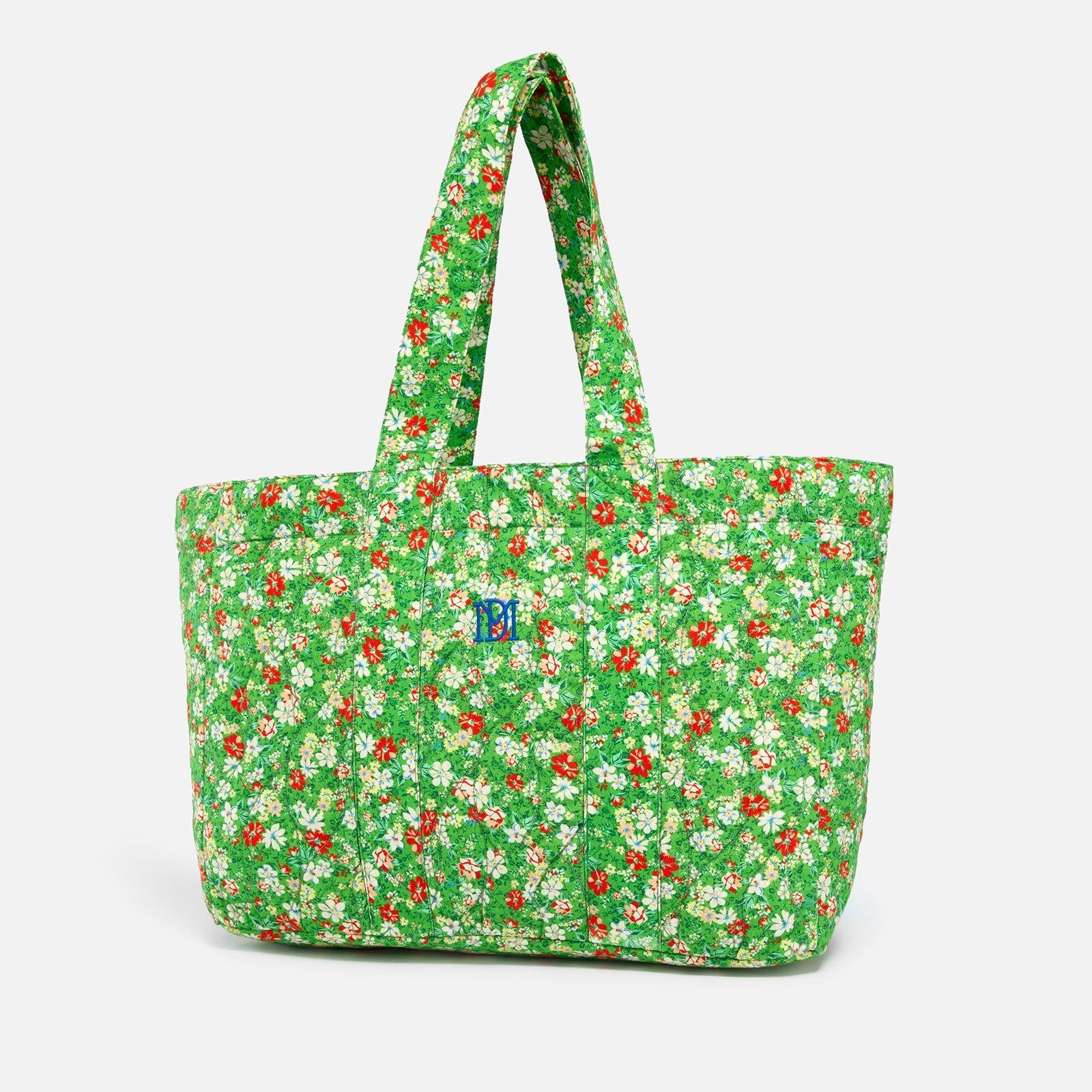 Damson Madder – Damson Madder Padded Organic Cotton Reversible Tote à 70,25 € chez MyBag