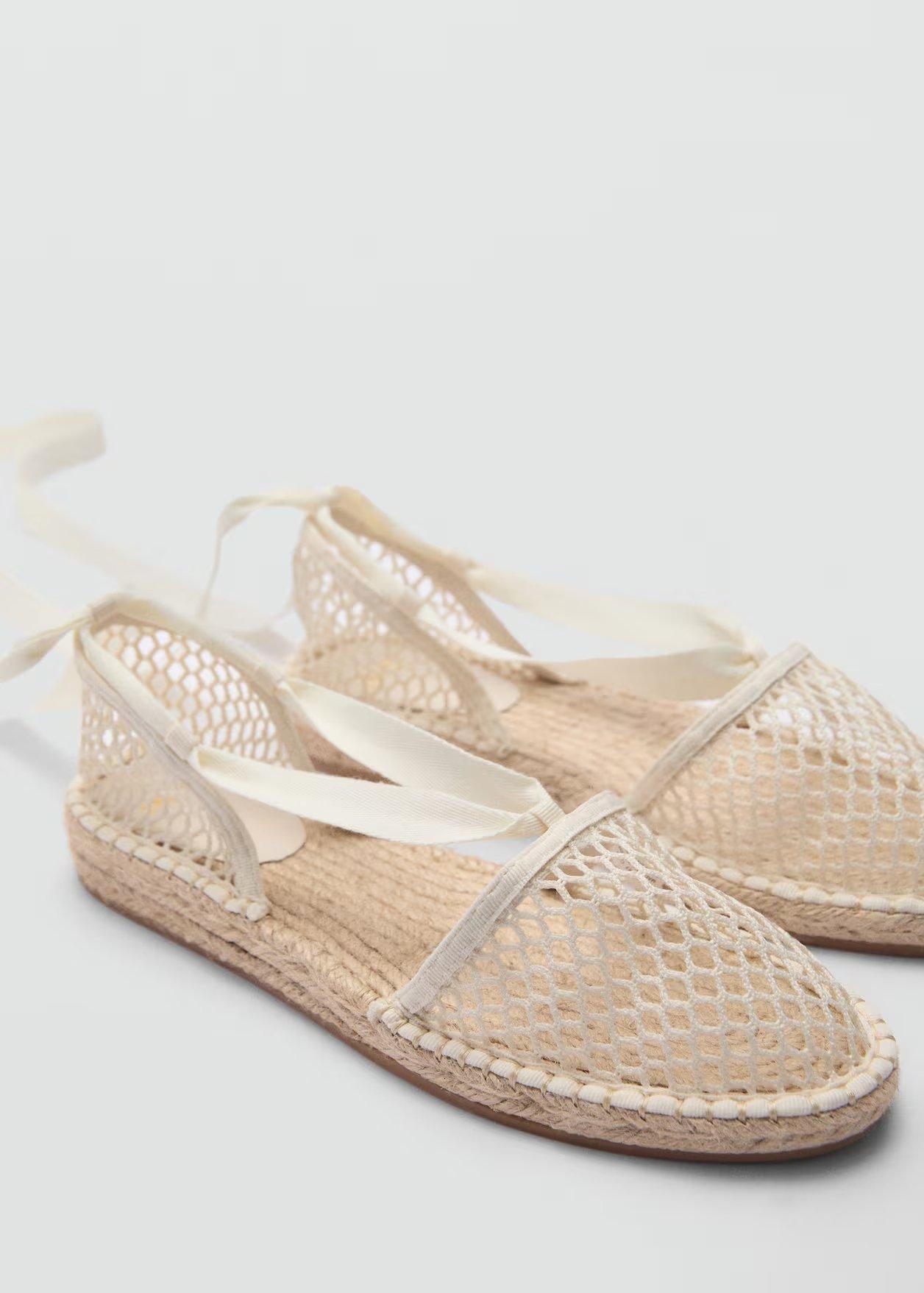 MANGO – Espadrilles ajourées à 49,99 € chez Mango