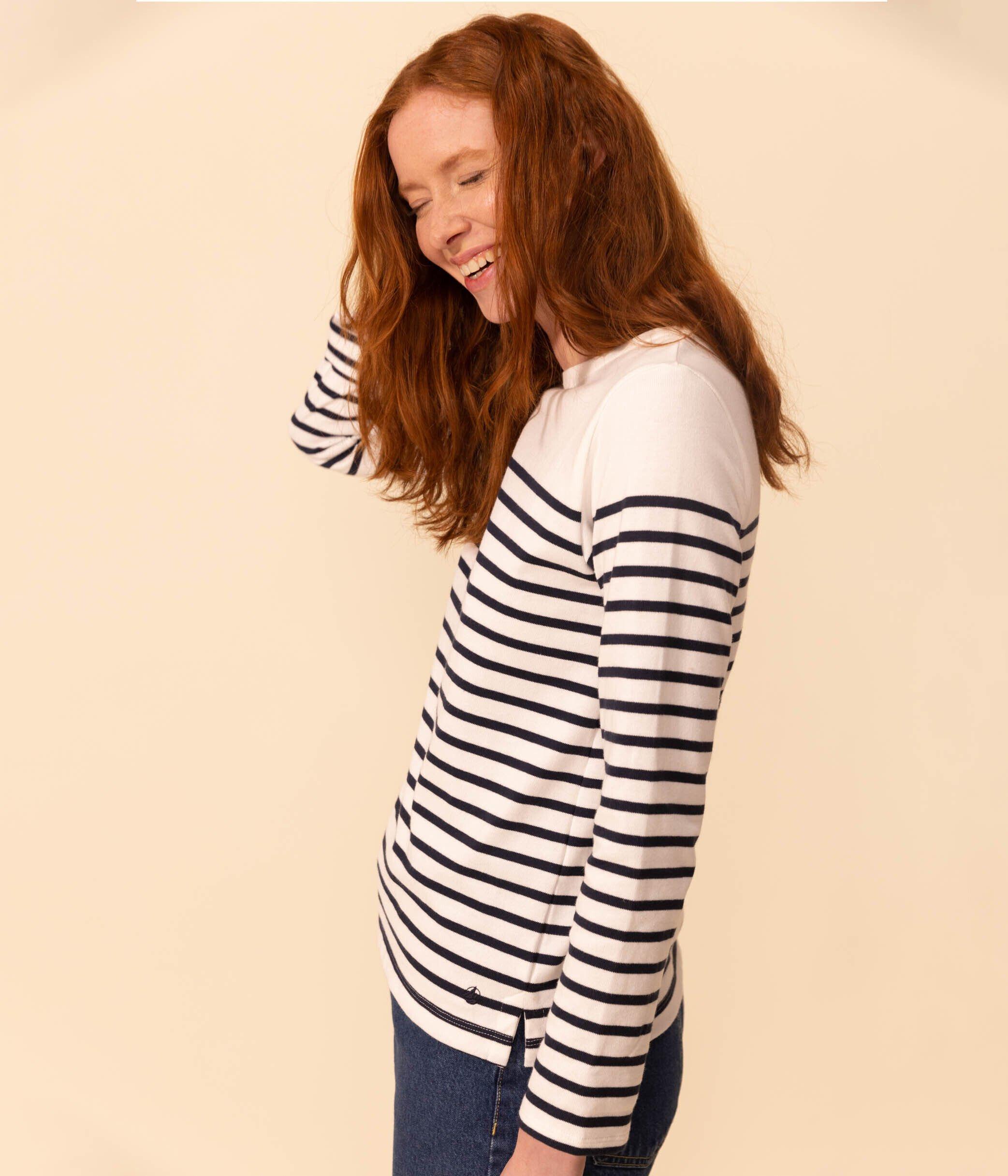 Petit Bateau – Marinière en coton Femme à 85 € chez Petit Bateau