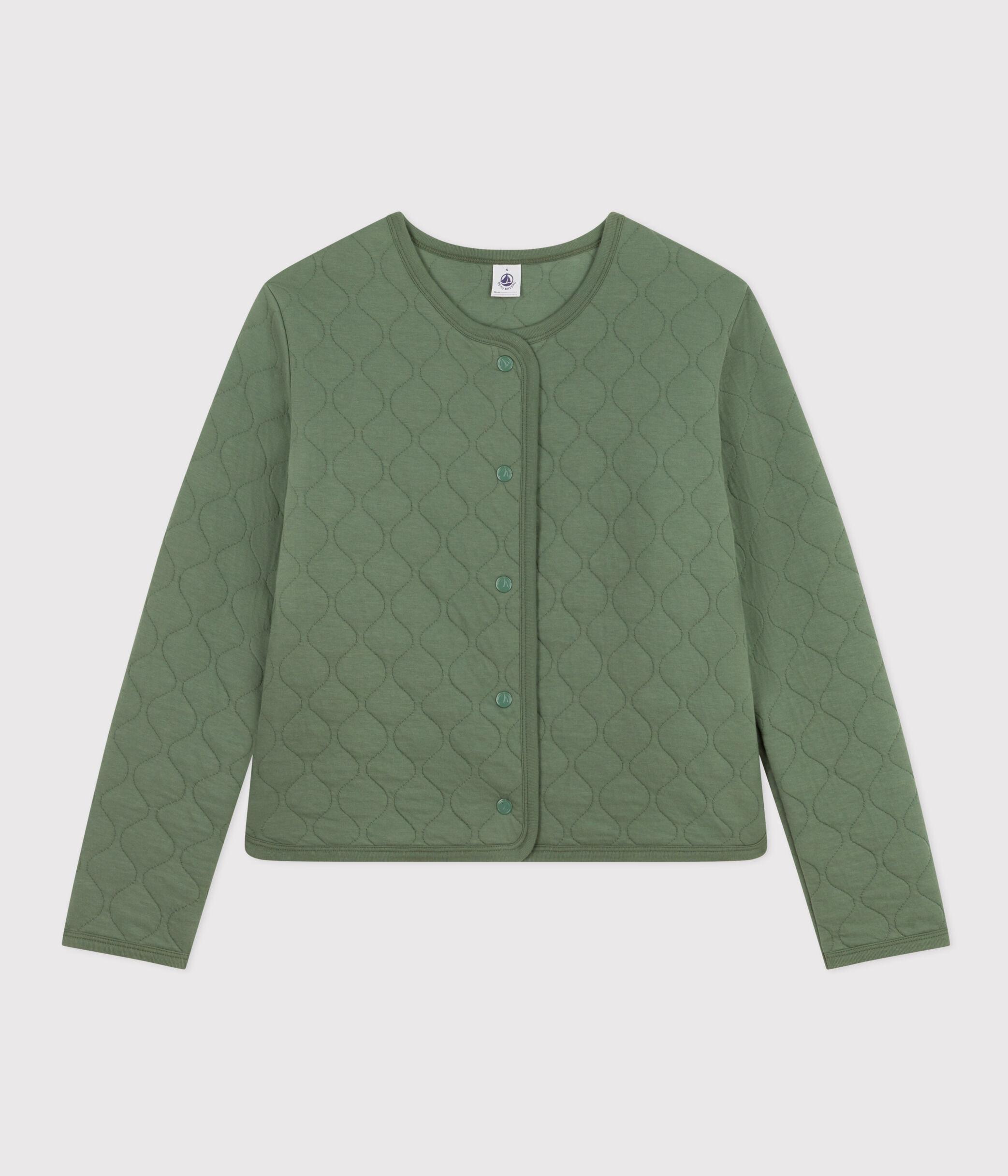 Cardigan en tubique matelassé femme