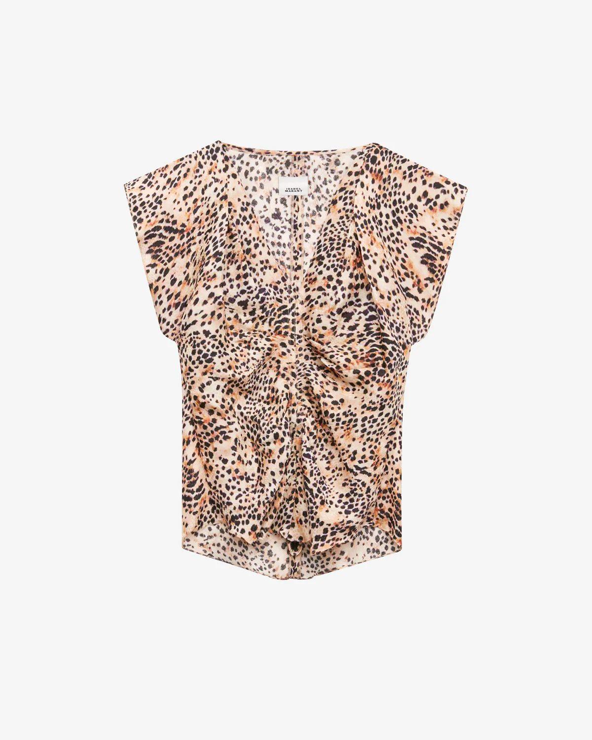 Isabel Marant – Top Lonea – Femme – Naturel à 395 € chez Isabel Marant