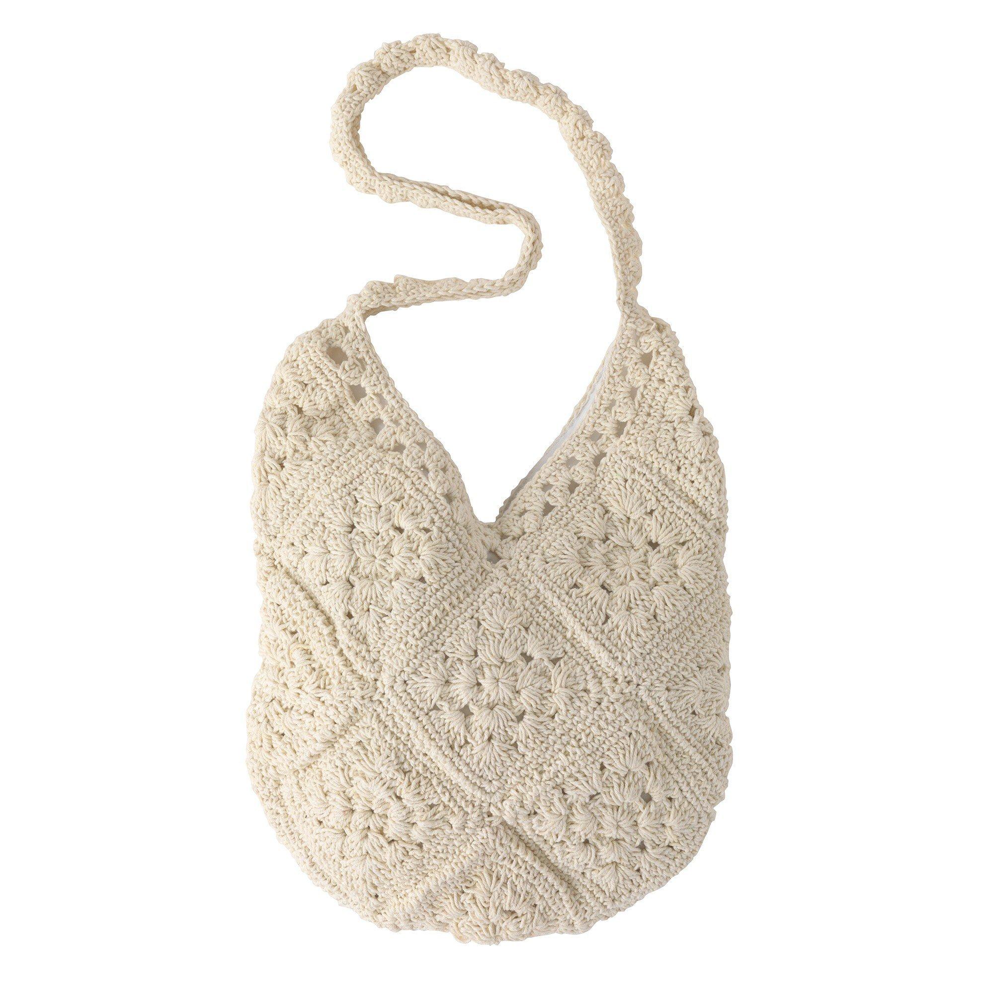 Blancheporte – Sac À Bandoulière En Crochet Naturel à 25,99 € chez Blancheporte