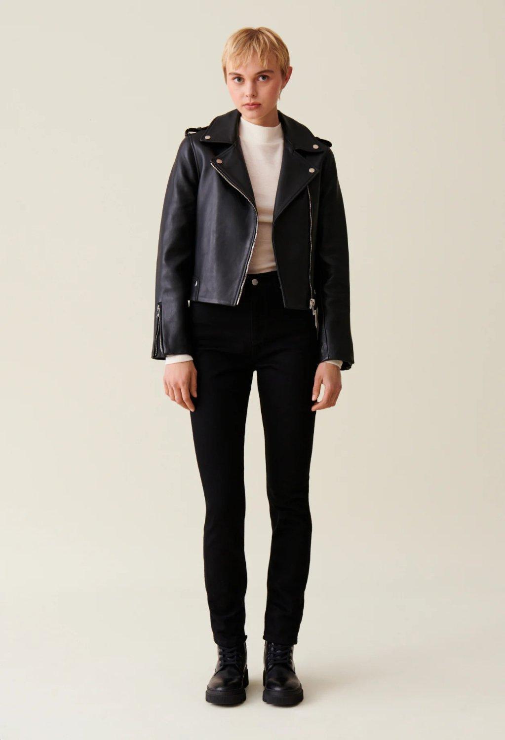 Blouson cuir